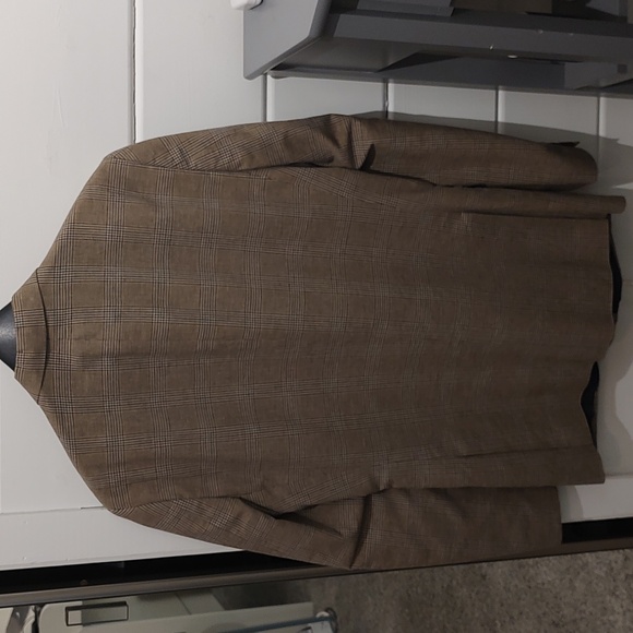 Brown cross check with blue sport coat Tommy Hilfiger - Picture 4 of 4